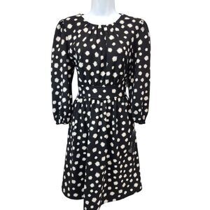Maggy London Size 10 Women's Petite Wide Waistband Fit & Flare Dress